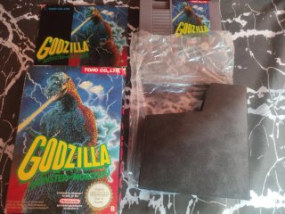 Godzilla: Monster of Monsters NES (NES-GZ-ESP)