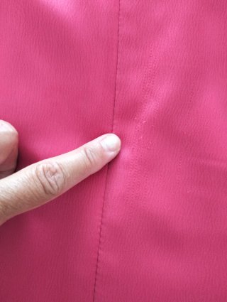 Vestido fiesta rosa talla 46