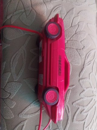 Teléfono Coche BT Rojo