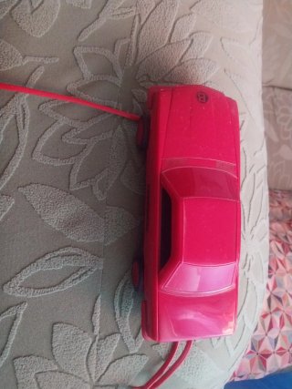 Teléfono Coche BT Rojo