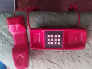 Teléfono Coche BT Rojo