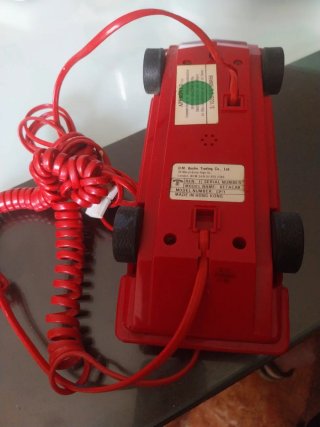 Teléfono Coche BT Rojo