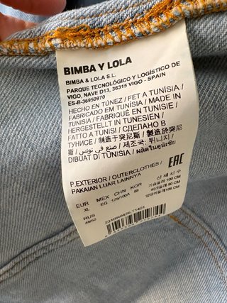 Chaqueta vaquera Bimba y Lola