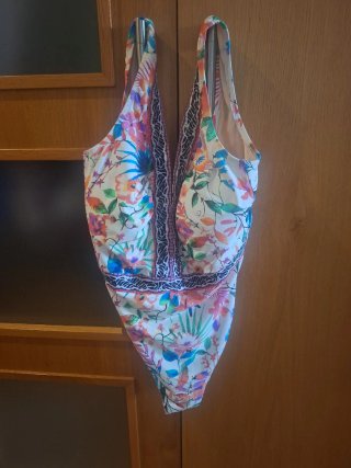 Bañador estampado floral