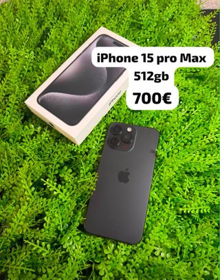 iPhone 15 Pro Max 512GB Negro