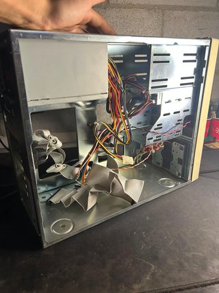 Caja PC AT SIMA Pentium 1 Vintage