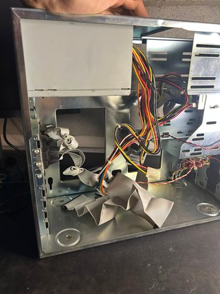Caja PC AT SIMA Pentium 1 Vintage