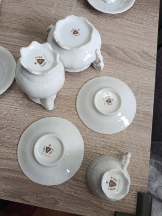 Juego de café. Fabricado en Checoslovaquia