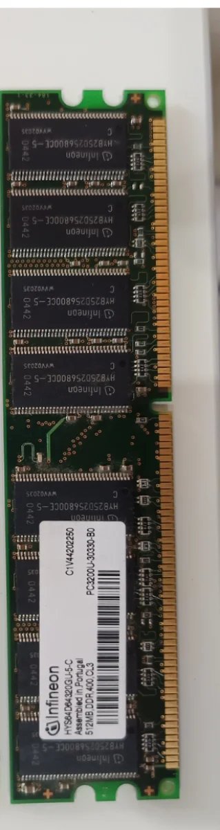 Memoria RAM Infineon 512MB DDR 400