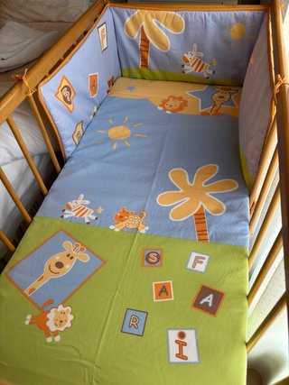 Conjunto de cuna safari