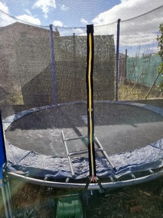 Cama elástica Femor con red de seguridad