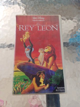 VHS El Rey León - Walt Disney Clásicos