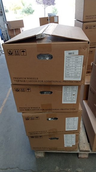 ya en stock!! 4 Llantas 8x16 4x100 4x108 ET25 RS