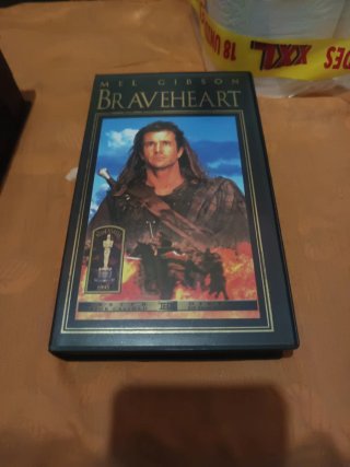 Cinta VHS Braveheart Mel Gibson