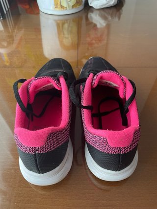 Zapatillas Nike Revolution 3 Mujer Negro Rosado