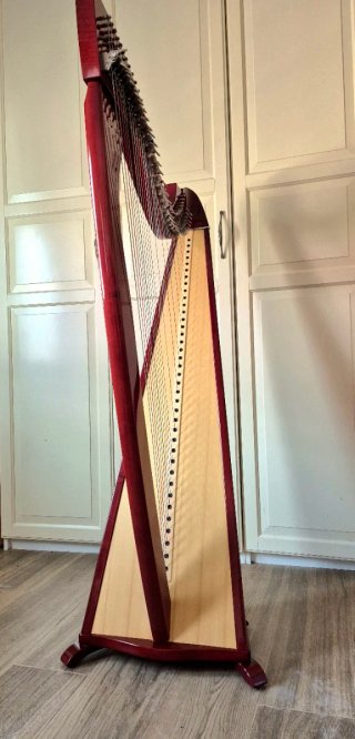 Arpa Camac Excalibur 38 cuerdas – Excelente estado