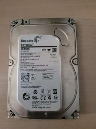 Disco Duro Seagate Barracuda 1TB SATA