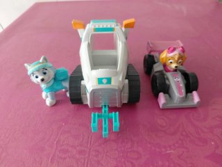 Coche Patrulla Canina Everest y Skye