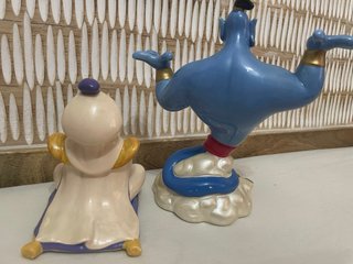 Figuras Aladdin: Genio y Jafar
