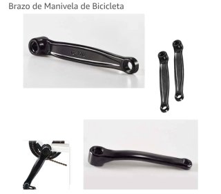 Brazos de manivela para bicicleta