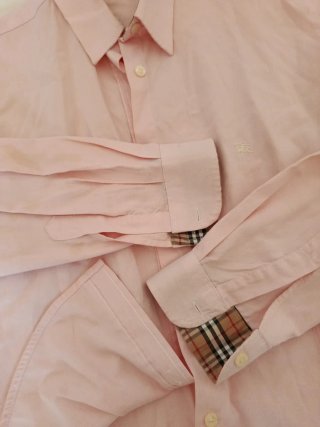 Camisa Burberry Rosa Unisex