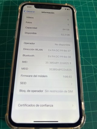 iPhone X Plata