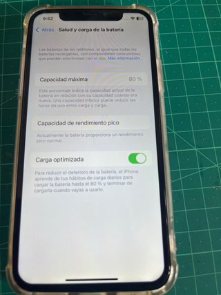iPhone X Plata
