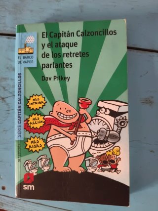 Libro capitán calzoncillos
