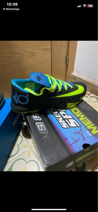 Zapas Basket Nike KD 6 Away II Talla 47,5 Nuevas