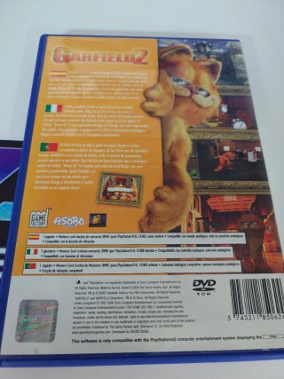 Garfield 2 PS2 - Gioco e Manuale