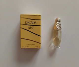Miniatura Perfume Escada Acte 2.  Eau de Parfum