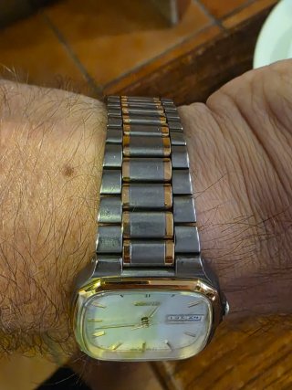 Reloj Seiko Quartz Vintage JDM Titanio