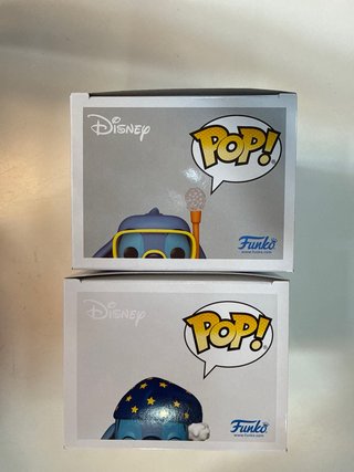 Funko Pop! Stitch Snorkeling 1742 y Pijamas 1747