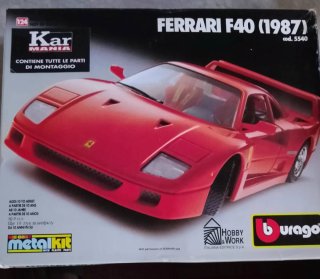 Lotto 5 modellini Bburago vintage scala 1:24