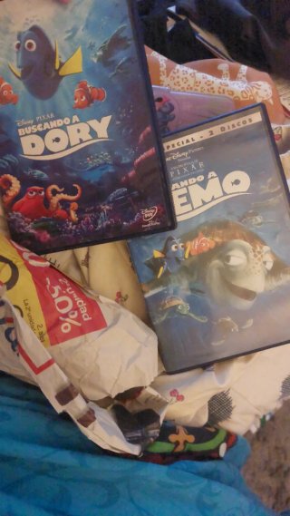 DVD Buscando a Dory y Nemo 2 Discos