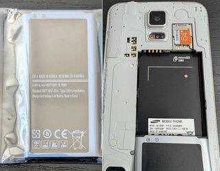 Samsung Galaxy S5, batería nueva, 16GB + 64GB (TF)