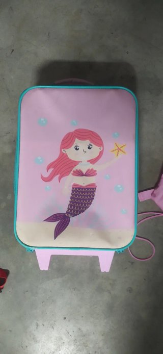 Maleta y mochilas infantil de sirenas
