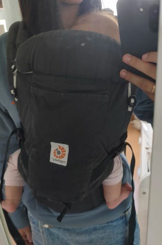 Mochila Ergobaby 0-15 kg Gris oscura