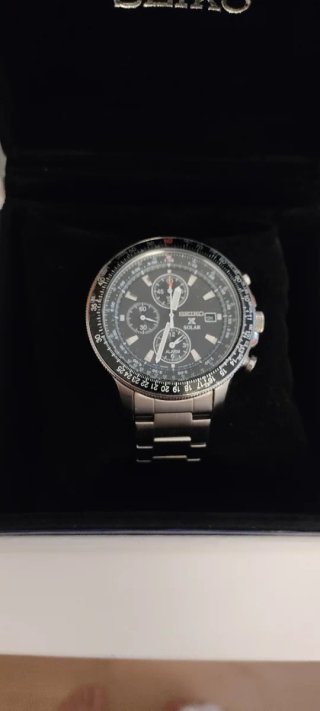 Reloj Seiko Prospex Solar Cronógrafo