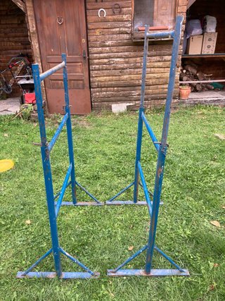 2 Borriquetas extensibles de hierro