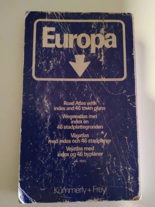 Europa Road Atlas