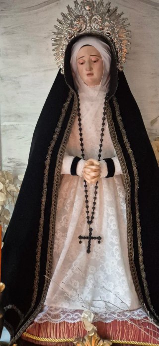 Virgen Dolorosa de vestir