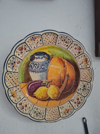Platos decorativos antiguos