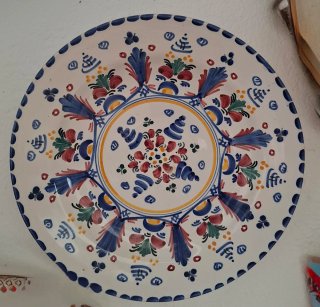 Platos decorativos antiguos