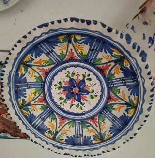 Platos decorativos antiguos
