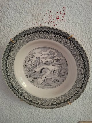 Platos decorativos antiguos