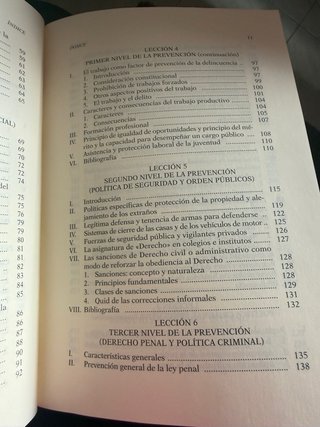 Nociones de prevención del delito y tratamiento...