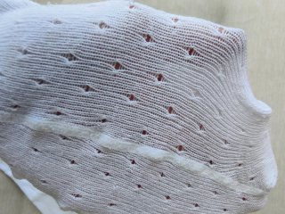 2 pares medias panty blancas 0-3 meses