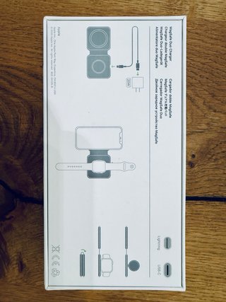 Cargador Apple MagSafe Duo MHXF3ZM/A + Caja
