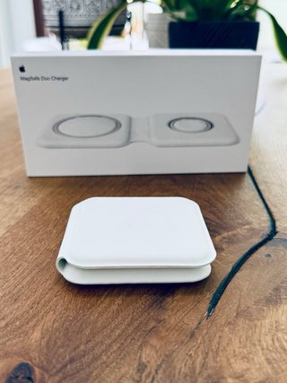 Cargador Apple MagSafe Duo MHXF3ZM/A + Caja